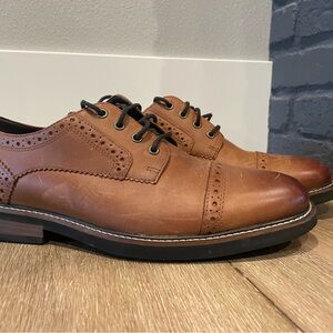 Men’s Nunn Bush Leather Dress Shoe, Size 9